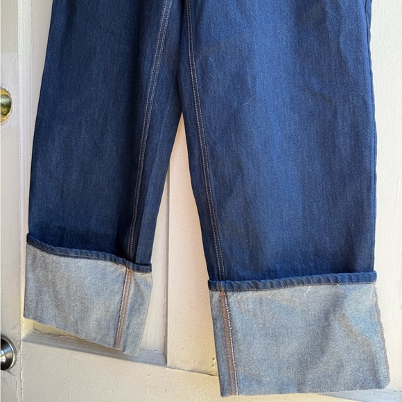 Women's High-Rise Straight Leg Wide Cuff Jeans - kate spade New York 4 | NWT - Picture 8 of 12